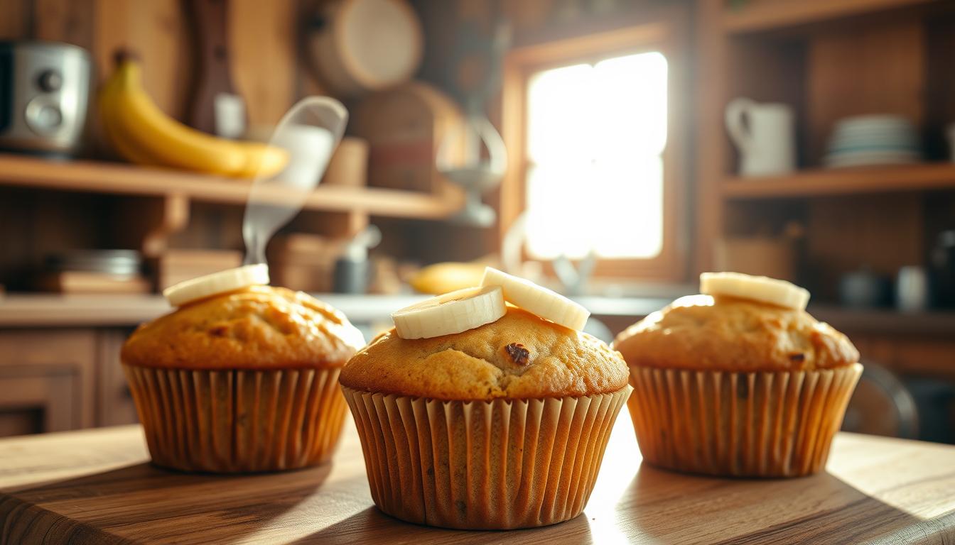 Gesunde Bananenmuffins ohne Zucker - Probiere es aus!